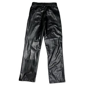Abercrombie & Fitch Pants Womens 27"‎ Straight Ultra High Rise Vegan Leather